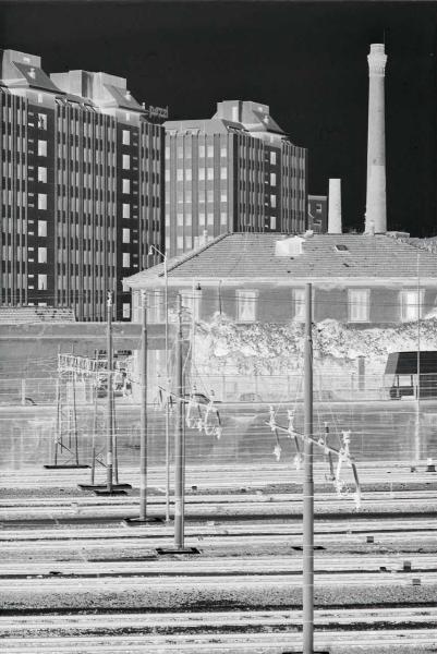 Milano - Veduta urbana - Stazione di Porta Garibaldi - binari