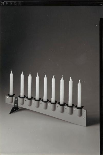 Milano - Studio Ballo&Ballo - candelabro Hanukkiah - Achille Castiglioni - Alessi