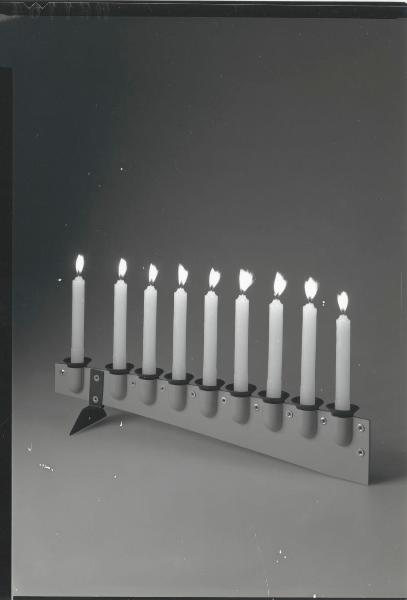 Milano - Studio Ballo&Ballo - candelabro Hanukkiah - Achille Castiglioni - Alessi