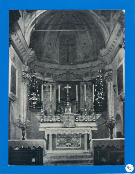 Bergamo - Chiesa di San Matteo - Interno - Altare e Presbiterio