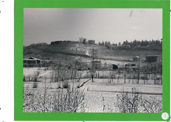 Bergamo - San Martino della Pigrizia e San Matteo - Veduta - Neve