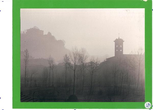 Bergamo - Quartiere Longuelo - Veduta - Nebbia