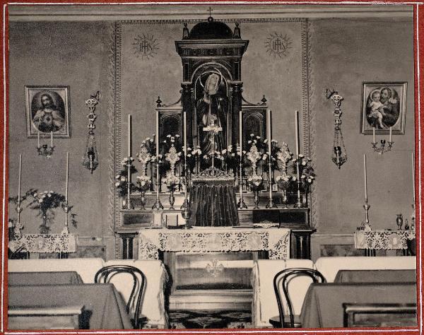 Vedano Olona - Pio Istituto dei Sordi, Casa San Giacomo - Scuola dell'infanzia - Chiesa - Altare