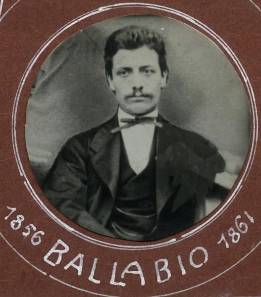 Ritratto maschile - Ballabio, insegnante del Pio Istituto dei Sordi