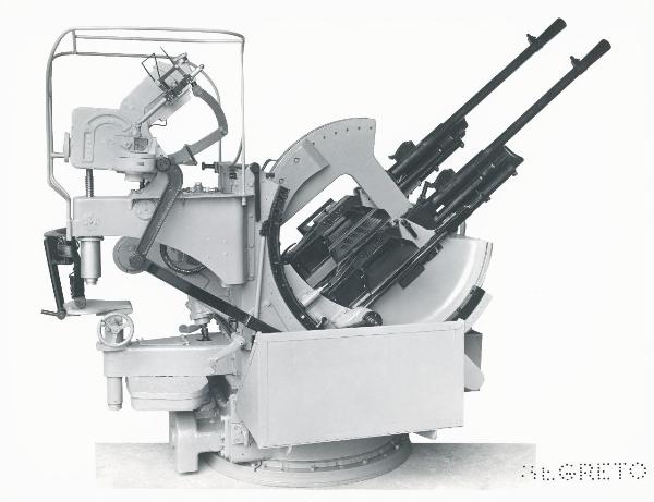 VI sezione Ernesto Breda - Brescia - Via Lunga - Stabilimento industriale - Produzione militare - Complesso binato calibro 20/65 prestabilizzato