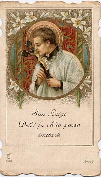 S. Luigi Gonzaga-Preghiera.