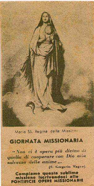 Maria SS Regina delle Missioni.