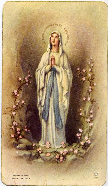 Madonna di Lourdes Preghiera.