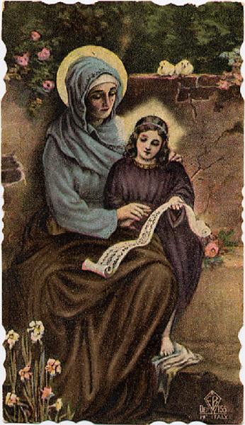 Madonna con Gesù fanciullo.