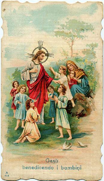 Gesù benedice i fanciulli Orazione.