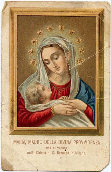 Maria Madre della Divina Provvidenza Preghiera.