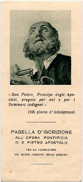 S. Pietro Pontificia Opera.