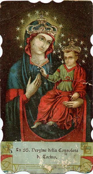 SS Vergine della Consolata di Torino Preghiera.