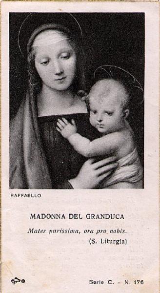 Madonna del Granduca Settimana della donna 3/7 marzo 1937.