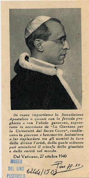 Pio XII Giornata Universitaria.