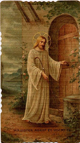 Gesù alla porta S. Pasqua 1914 S. Agostino CR.