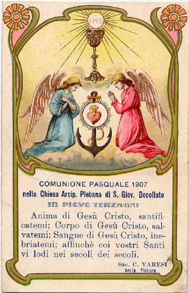 S.Cuore-Comunione Pasquale 1907-Pieve Terzagni.
