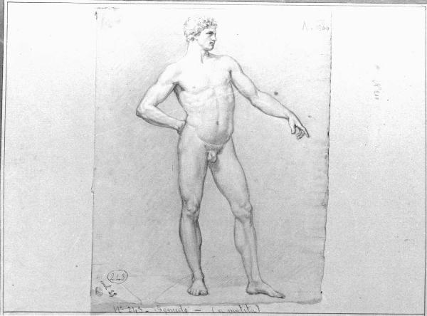 Giovane nudo