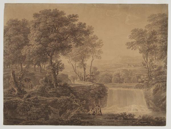 Paesaggio con macchiette