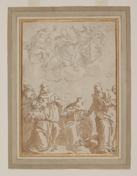 Incoronazione della Vergine e santi