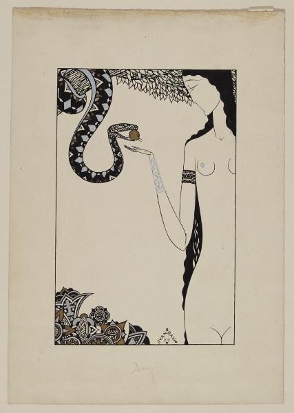 Eva tentata dal serpente