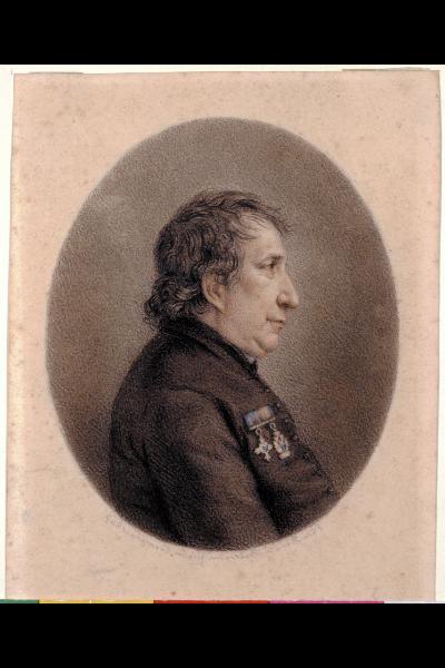 Ritratto dell'abate Ferrante Aporti di profilo