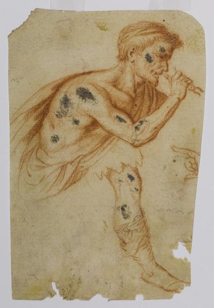 Studio di una figura di pastore