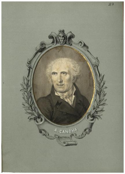 Ritratto di Antonio Canova