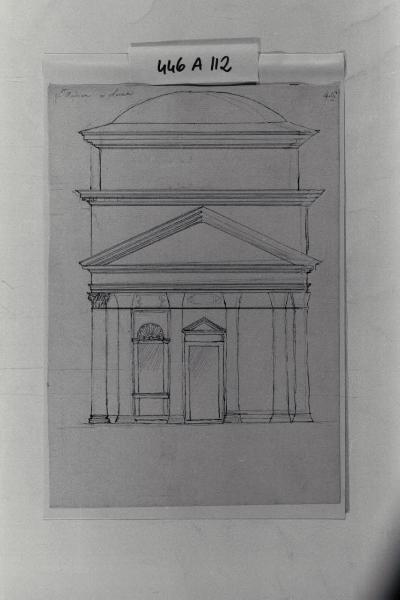 Facciata della chiesa di S. Andrea a Roma