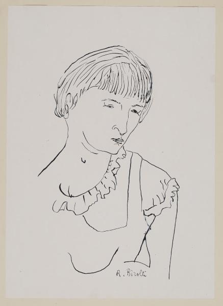 Studio di testa femminile