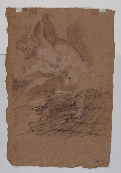 Nudo virile a mezza figura