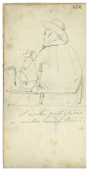 Il nostro postiglione si cambia conduttore (Taccuino di viaggio di Giacomo Ulisse Borzino)