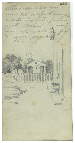 Alla stazione di Vigevano (Taccuino di viaggio di Giacomo Ulisse Borzino)
