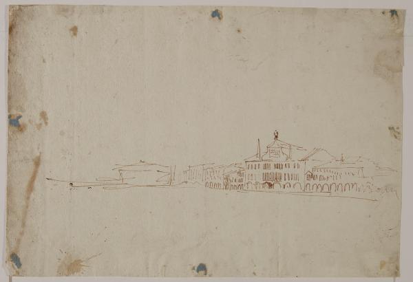 Studio per una veduta di Prato della Valle