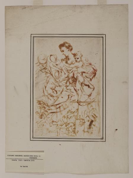 Studio per la Carità e altre figure