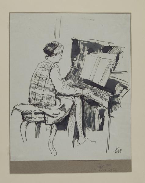 Fanciulla al piano
