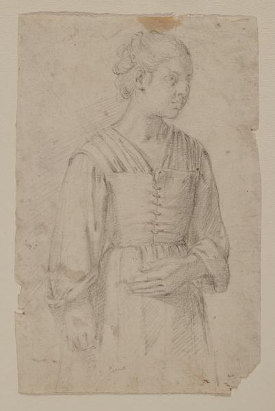 Studio di mezza figura femminile