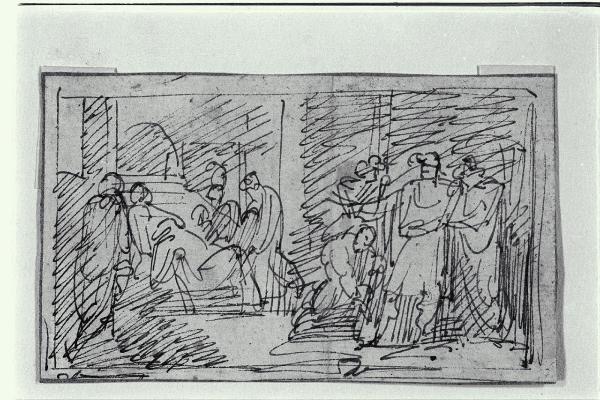 Scena di soggetto storico