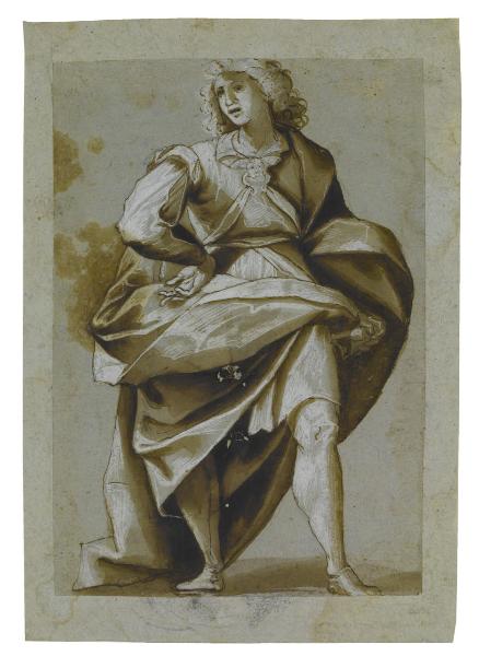 Studio di una figura maschile