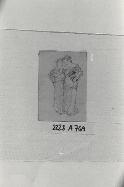 Due figure femminili allegoriche
