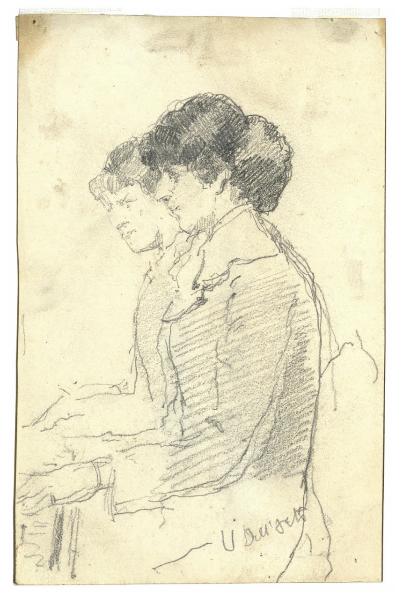 Due donne al pianoforte