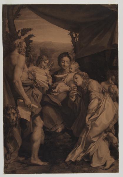 Madonna con Bambino, la Maddalena e San Girolamo