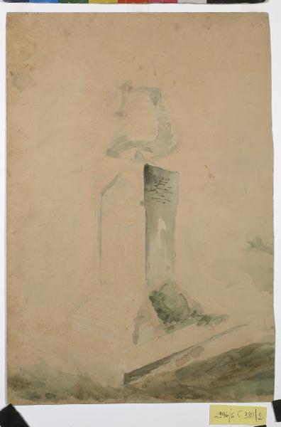 Progetto per un piccolo monumento funerario