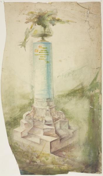Progetto per un piccolo monumento funerario