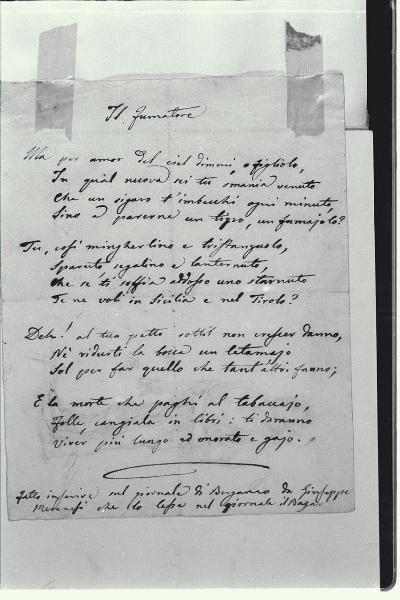 "Il fumatore"