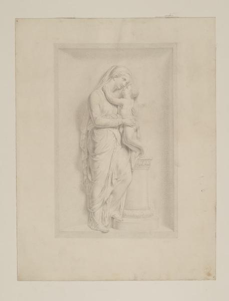 Madonna col Bambino (Bassorilieco per l'edicola Tarchetta)