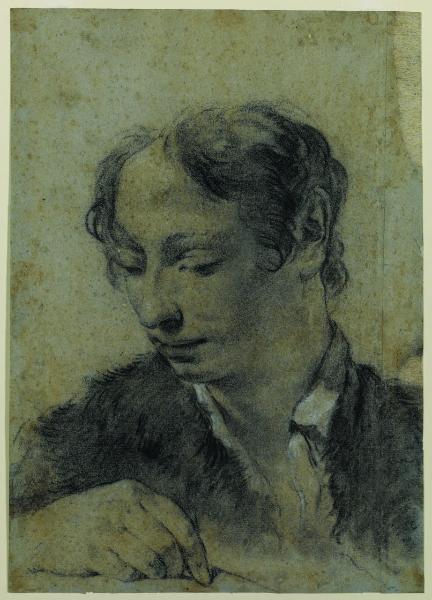 Busto di giovane uomo (già creduto il ritratto di Giulia Lama)