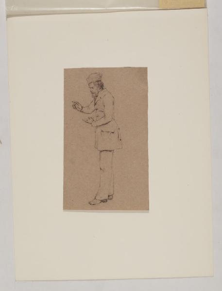 Figura di uomo stante