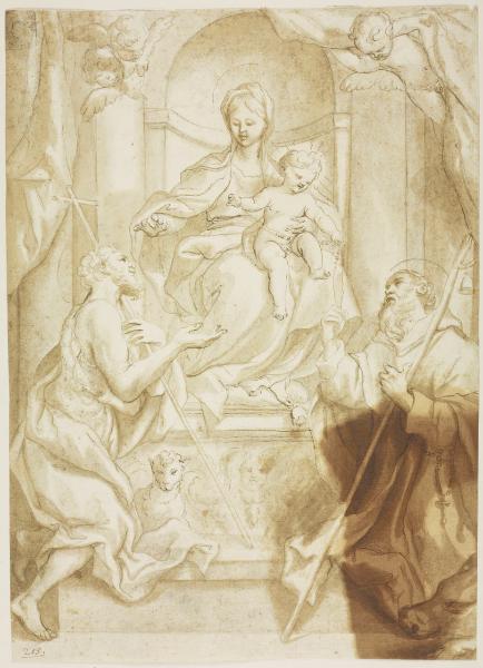 Madonna in trono tra San Giovanni Battista e Sant'Antonio Abate