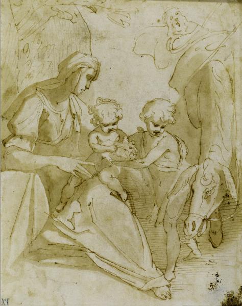 Sacra Famiglia con San Giovannino